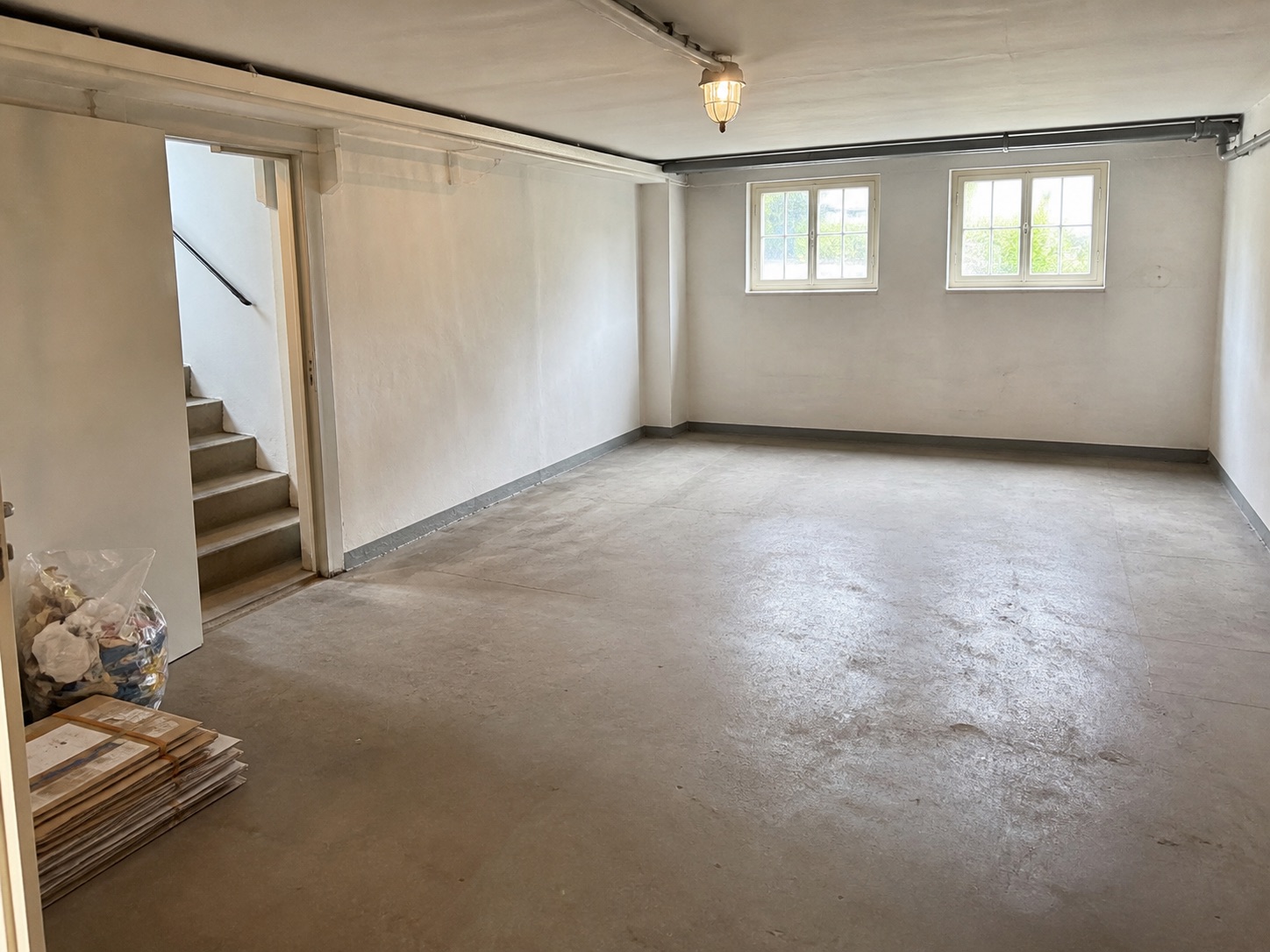 Beispiel eines geräumten Kellerraums